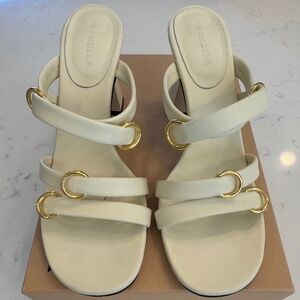 Wandler Lara Sandal Cream size 37.5